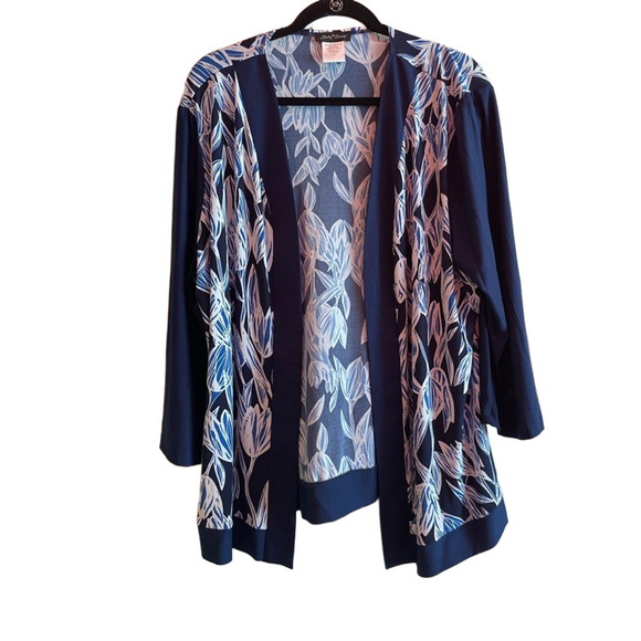 Slinky Brand Tops - ➰ Slinky Brand Women’s Size 1X Open Front Cardigan Excellent Condition!!➰